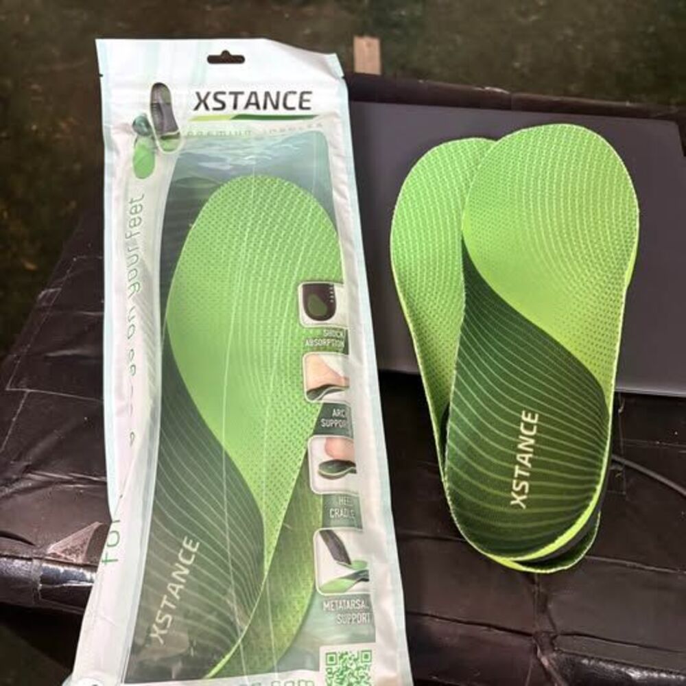 Xstance shoe insoles. Size M 2 pair. New